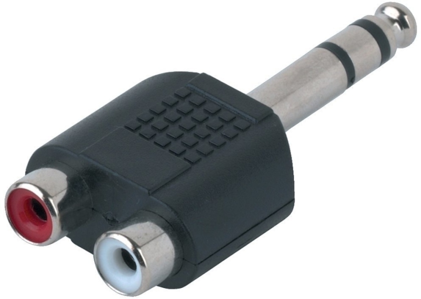Gewa Adaptor, 2x Cinch socket