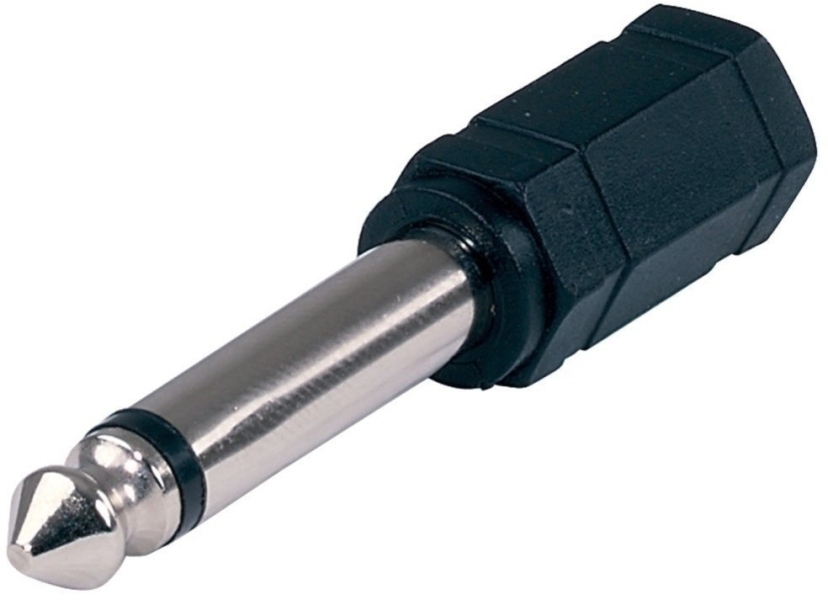 Gewa Adaptor 3.5 mm mono jack plug socket