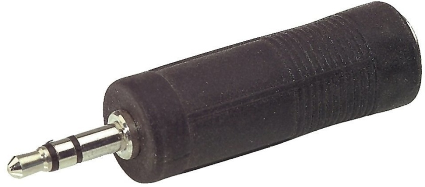 Gewa Adaptor 6.3 mm stereo jack plug socket
