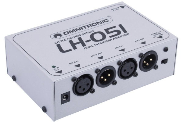 LH-051 Dual Phantom Power Adapter