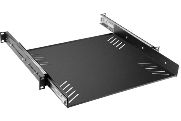 Adam Hall Rack Cradle 1U Sliding