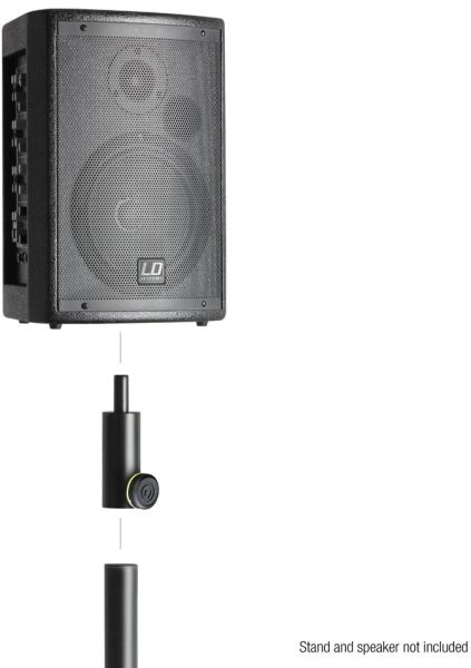 Gravity SF 3616 M Flange 36 mm to 16 mm Male