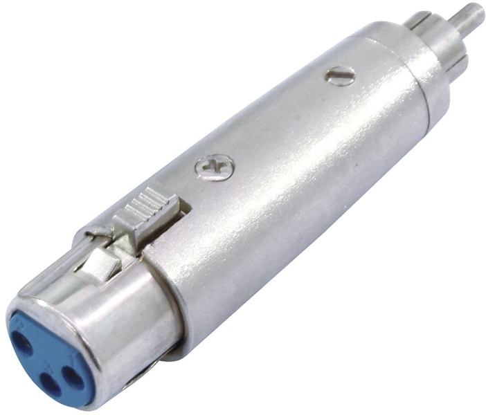 Omnitronic Adapter RCA(M)/XLR(F)