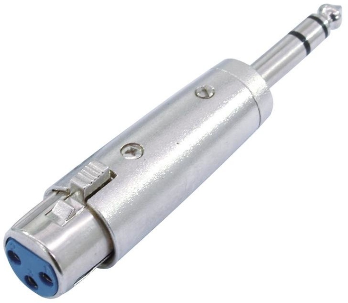 Omnitronic Adapter XLR(F)/Jack(M) stereo