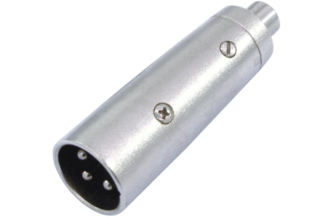 Adaptor XLRm - RCAf Omnitronic Adapter RCA(F)/XLR(M)