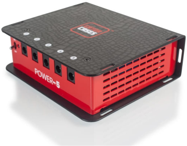 Gator Frameworks Pedal Board Power Supply 5 Outputs EU