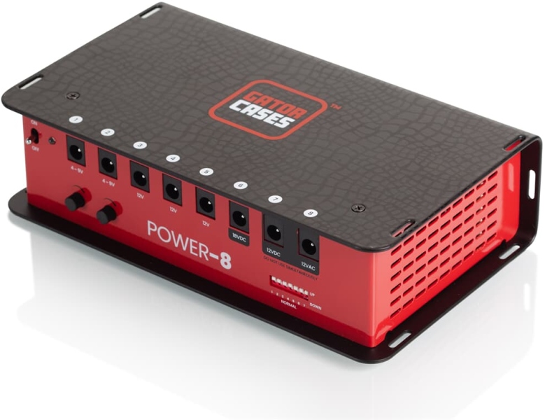 Gator Frameworks Pedal Board Power Supply 8 Outputs EU