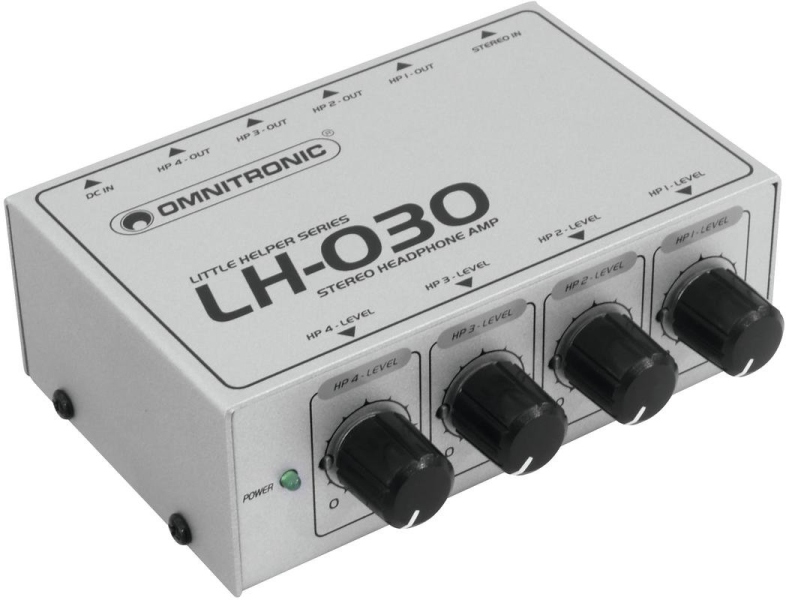 Omnitronic LH-030 Headphone Amplifier