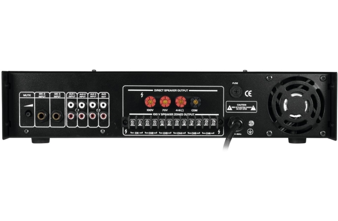 Amplificator 120W/6zone Omnitronic MPZ-120.6P PA Mixing Amplifier