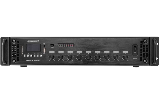 Amplificator 120W Omnitronic MA-120P PA Mixing Amplifier