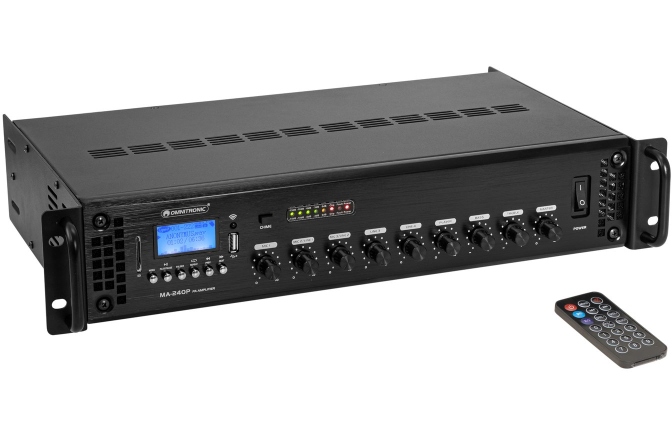 Amplificator 240W Omnitronic MA-240P PA Mixing Amplifier