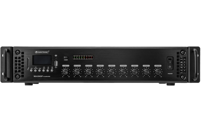Amplificator 240W Omnitronic MA-240P PA Mixing Amplifier
