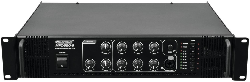 Omnitronic MPZ-350.6 PA Mixing Amplifier