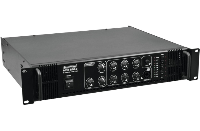 Amplificator 350W/6zone Omnitronic MPZ-350.6 PA Mixing Amplifier