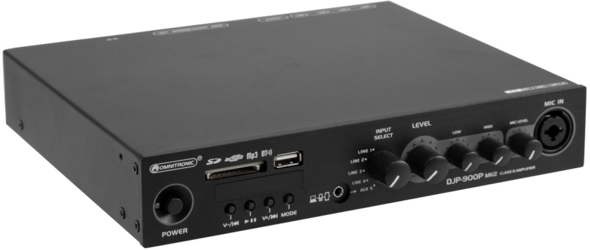 Omnitronic DJP-900P MK2 Class D Amplifier