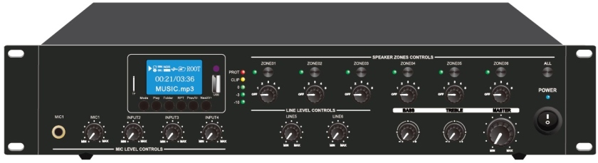 CKS PAZ-2406 USB, SD, FM, Bluetooth
