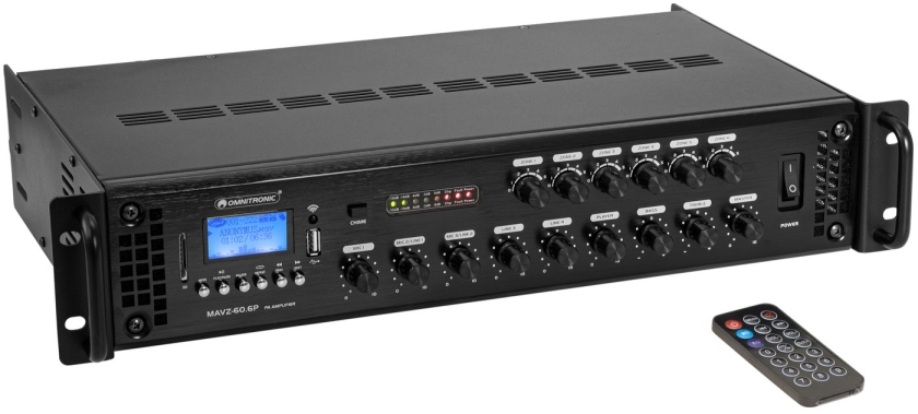 Omnitronic MAVZ-60.6P PA Mixing Amplifier