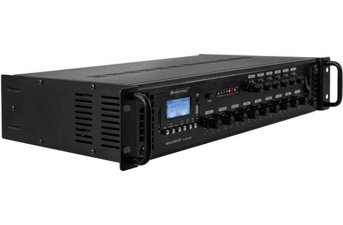 Amplificator cu 6 zone Omnitronic MAVZ-60.6P PA Mixing Amplifier