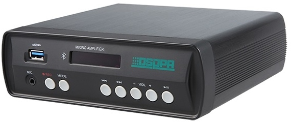 Amplificator digital cu mixer stereo 2x30W cu Bluetooth/USB/SD AUDA-DSP-MINI60