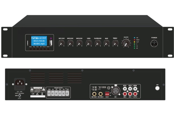 CKS PA-120M USB, SD, FM, Bluetooth