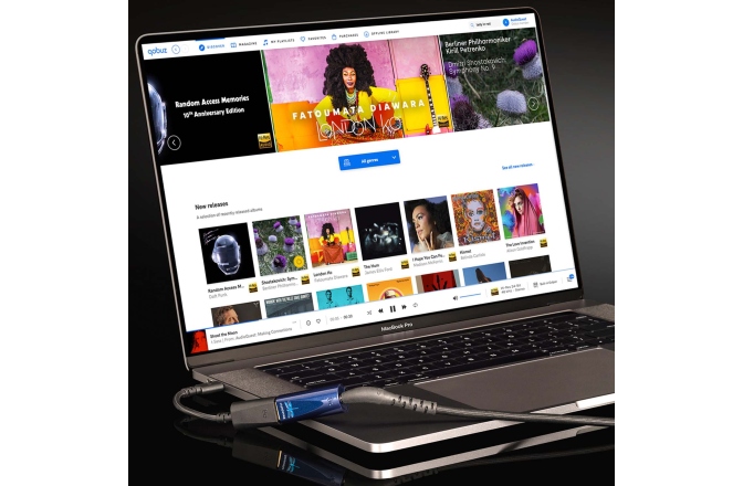 Amplificator de casti si DAC  Audioquest DragonFly Cobalt