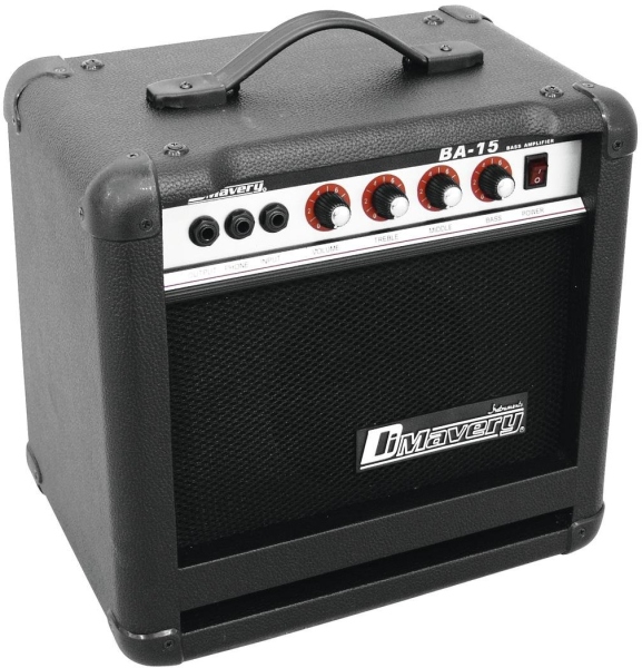 Dimavery BA-15 Bass amplifier 15W black