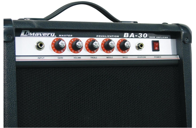 Amplificator de chitară bass Dimavery BA-30 Bass amplifier 30W