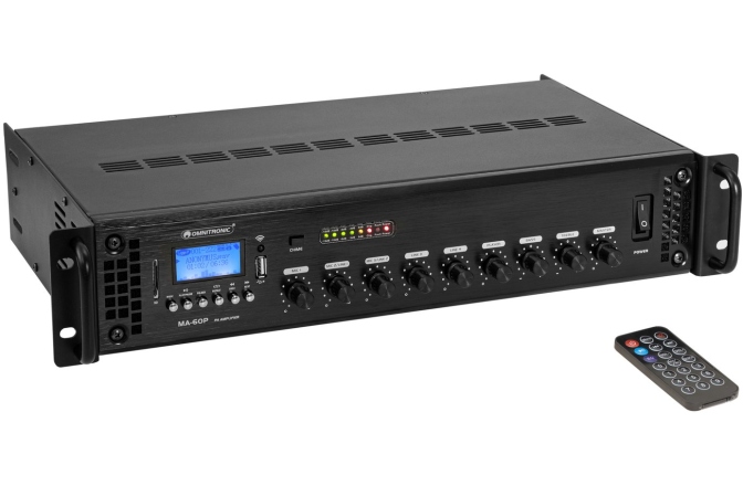 Amplificator de instalații Omnitronic MA-60P PA Mixing Amplifier