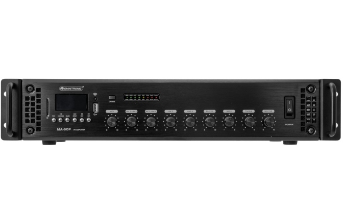 Amplificator de instalații Omnitronic MA-60P PA Mixing Amplifier
