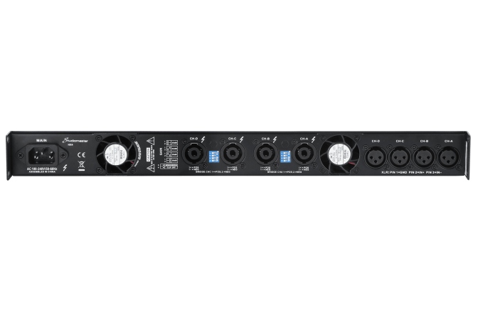Amplificator digital de putere Studiomaster HX4-600