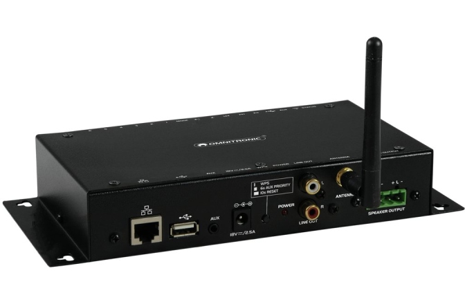 Amplificator Multi-room Omnitronic CIA-40WIFI WLAN Multi-Room Amplifier Streaming System