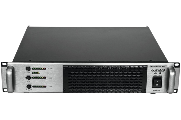 Omnitronic A-3603 Class-D 2.1 Amplifier