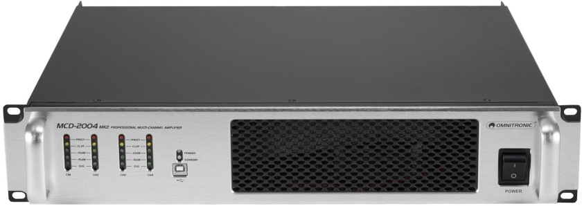 Omnitronic MCD-2004 MK2 4-Channel Installation Amplifier