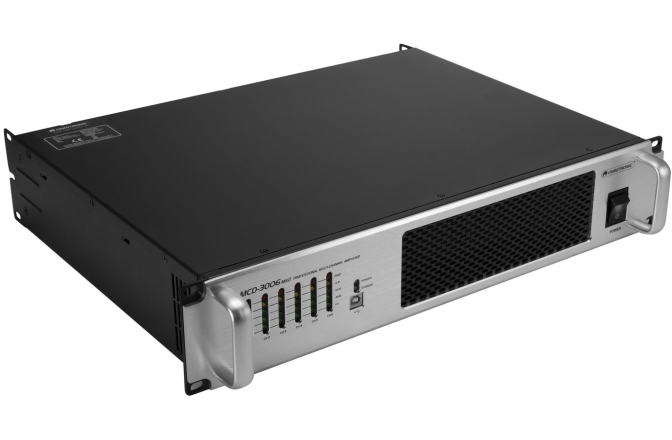 Amplificator PA cu 6 canale cu SMPS Omnitronic MCD-3006 Mk2