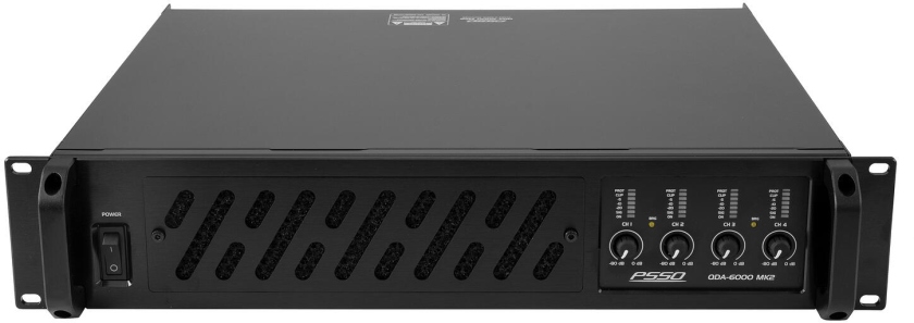 PSSO QDA-6000 MK2 4-channel Amplifier