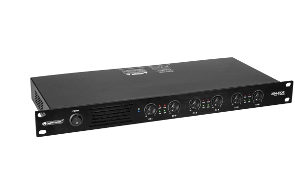 XDA-1206 6-Channel Class D Amplifier XDA-1206 6-Channel Class D Amplifier