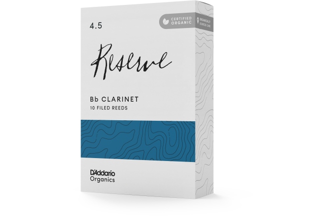 Ancie clarinet Daddario Woodwinds Organic Reserve Bb Clarinet 4.5