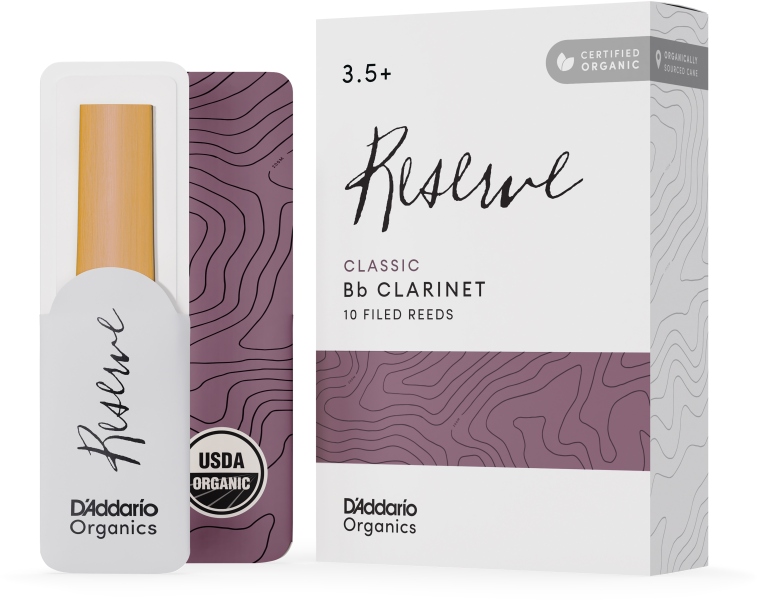 Daddario Woodwinds Organic Reserve Classic Bb Clarinet 3.5+