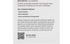 Ancie clarinet Daddario Woodwinds Organic Reserve Classic Deutsche Klarinette 4