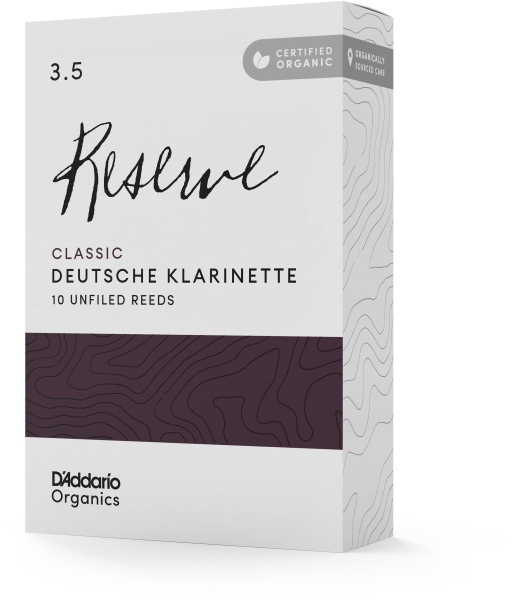 Daddario Woodwinds Organic Reserve Classic Deutsche Strength 3.5