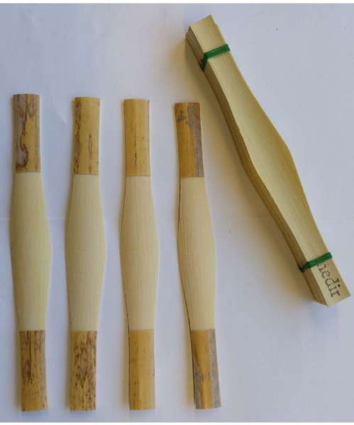 Medir Bassoon cane, gouged and profiled ba111