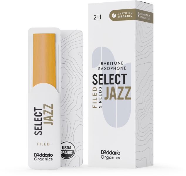Daddario Woodwinds Baritone Sax Select Jazz 2H