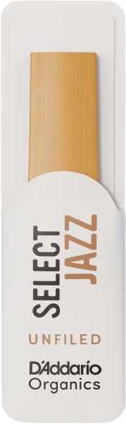 Daddario Woodwinds Organic Select Jazz Unfiled Soprano Saxophone 3 Hard 