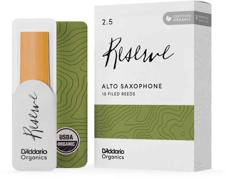 Daddario Woodwinds Organic Reserve Alto Saxophone 2.5