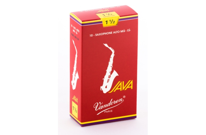 Ancie Saxofon Alto Vandoren Java Red Alto Sax 1.5