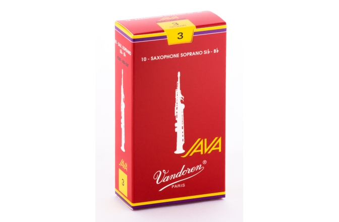 Ancie Saxofon Sopran Vandoren Java Red Cut Soprano Sax 3 