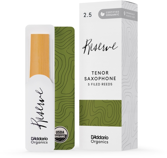 Daddario Woodwinds Organic Reserve Tenor Saxophone 2.5