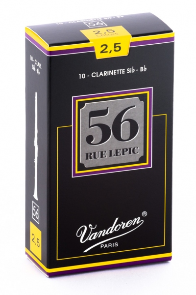 Vandoren 56 Rue Lepic Clarinet Bb 2.5