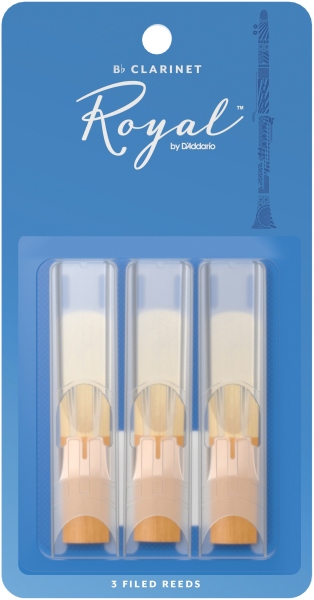 Daddario Woodwinds Bb Clarinet Strength 1.5 3-pack