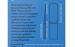 Ancii Saxofon Alto Daddario Woodwinds Royal Alto Sax 5